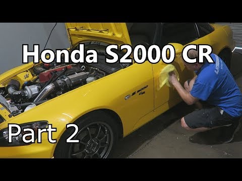 Honda S2000 CR Build Part 2 - YouTube