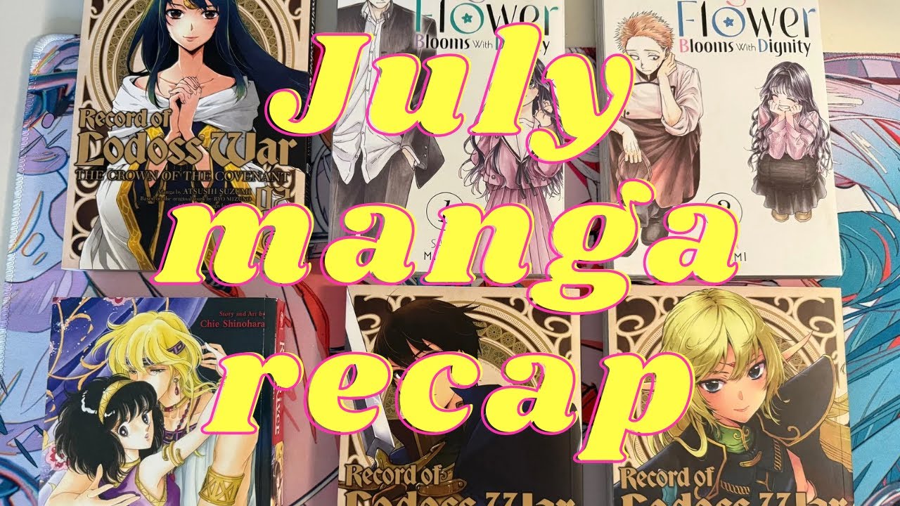 Every Manga I Read in July! 