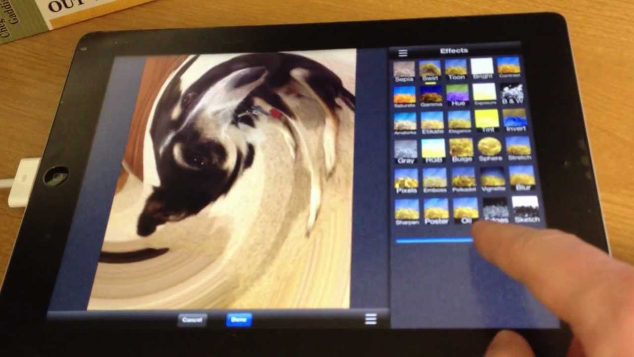 How to use Filters and Effects in You Doodle