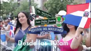 Festival del Boulevard Juan Pablo Duarte en Washington Heights 2023