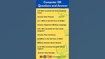 💥 Computer GK Questions and Answer #shorts #ytshorts
