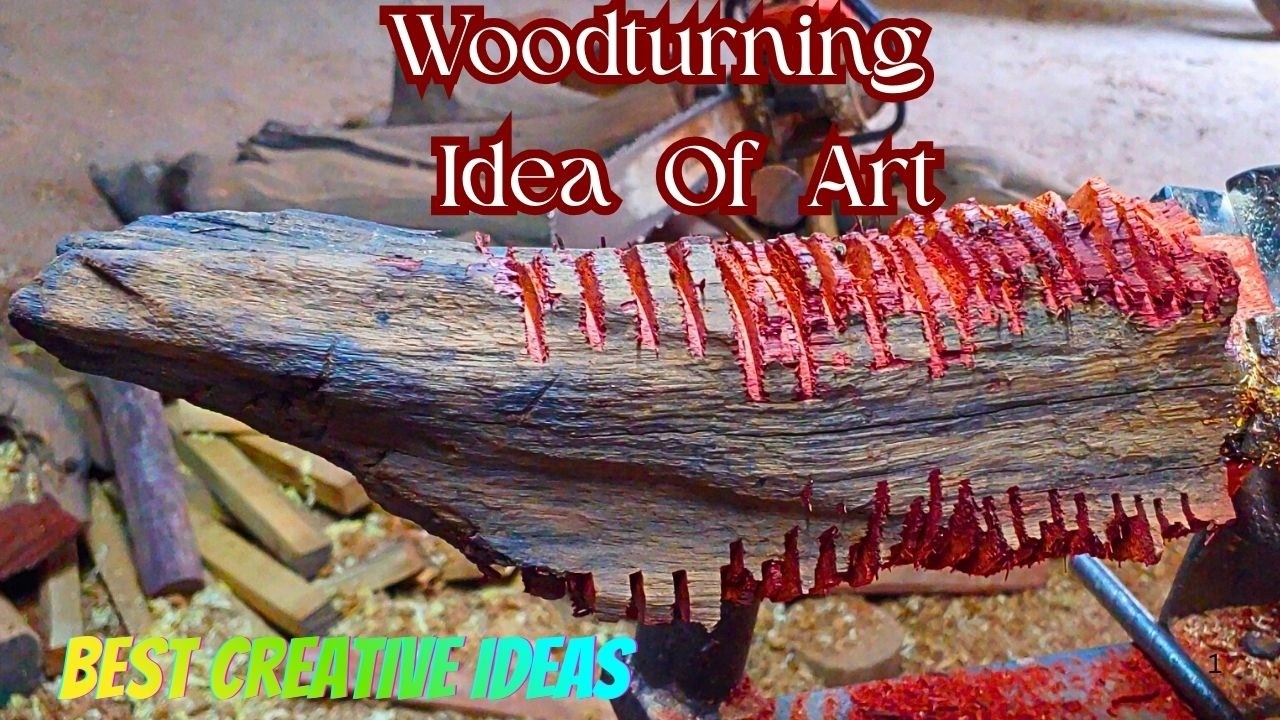 “Turning Trash Wood Into Beautiful Creative Art!”