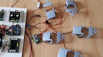 Padawan with additional pie panel servo animation