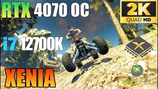 Naild  | Xenia Emulator  | RTX 4070 | 2K | Performance Test 2023