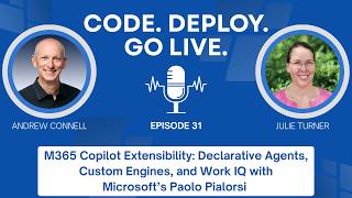 031 | M365 Copilot Extensibility: Declarative Agents, Custom Engines, &amp; Work IQ with Paolo Pialorsi