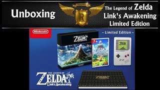 Unboxing the Legend of Zelda Link's Awakening Limited Edition