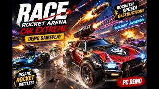 🔥 RACE: Rocket Arena Car Extreme Demo Gameplay | Insane Rocket Car Battles & High-Speed Arena  (PC) screenshot 3