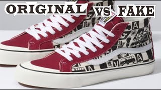 Vans X Yusuke Hanai Sk8-Hi 138 Decon Sf Original & Fake