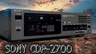 Operation Manual Sony CDP 2700 1 Édition french - FR