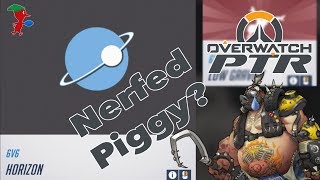 Overwatch - PTR Piggy {Nerfed Roadhog Gameplay}