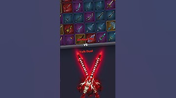 Valk vs All Best Swords in Skyblock #skyblock #blockmango