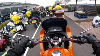 Honda XL Varadero 125 Sheffield Children's Hospital Easter Egg Run 2017