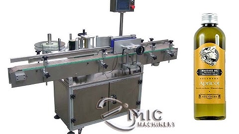Micmachinery small round bottle labeling machine