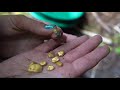 UNBELIEVABLE Gold Nuggets In Deep Crevice!!