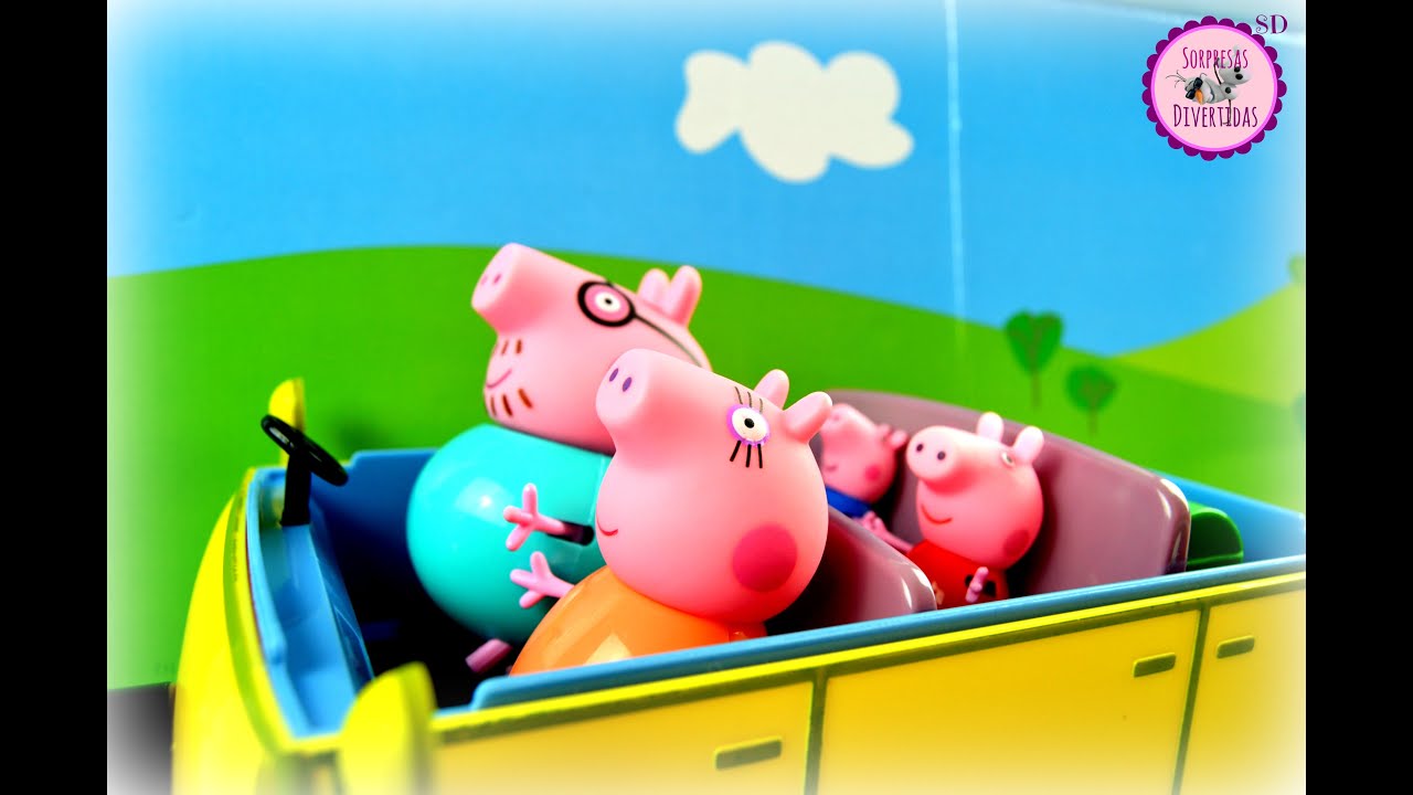 MUÑECA PEPPA PIG PEPPA Y SU FAMILIA DE VACACIONES