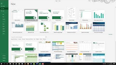 Overview of Excel File Tab and Backstage View