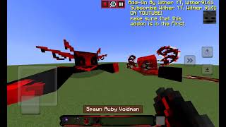 Rubiec Hollower Ruby Expansion Vs Ruby Voidman Minecraft Bedrockmob Battle