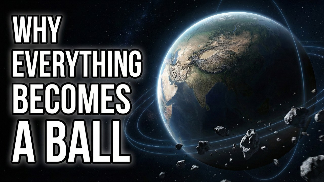 Secret Behind Round Planets in Space | Space Fact