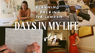 VLOG: Organizing & packing for London, fragrance event, staycation & more