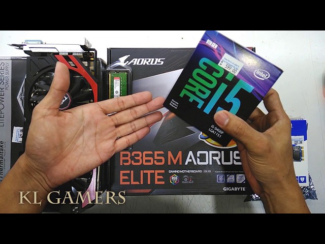 intel Core i5 9400F GIGABYTE B365M AORUS ELITE 16GB DDR4 WD Blue
