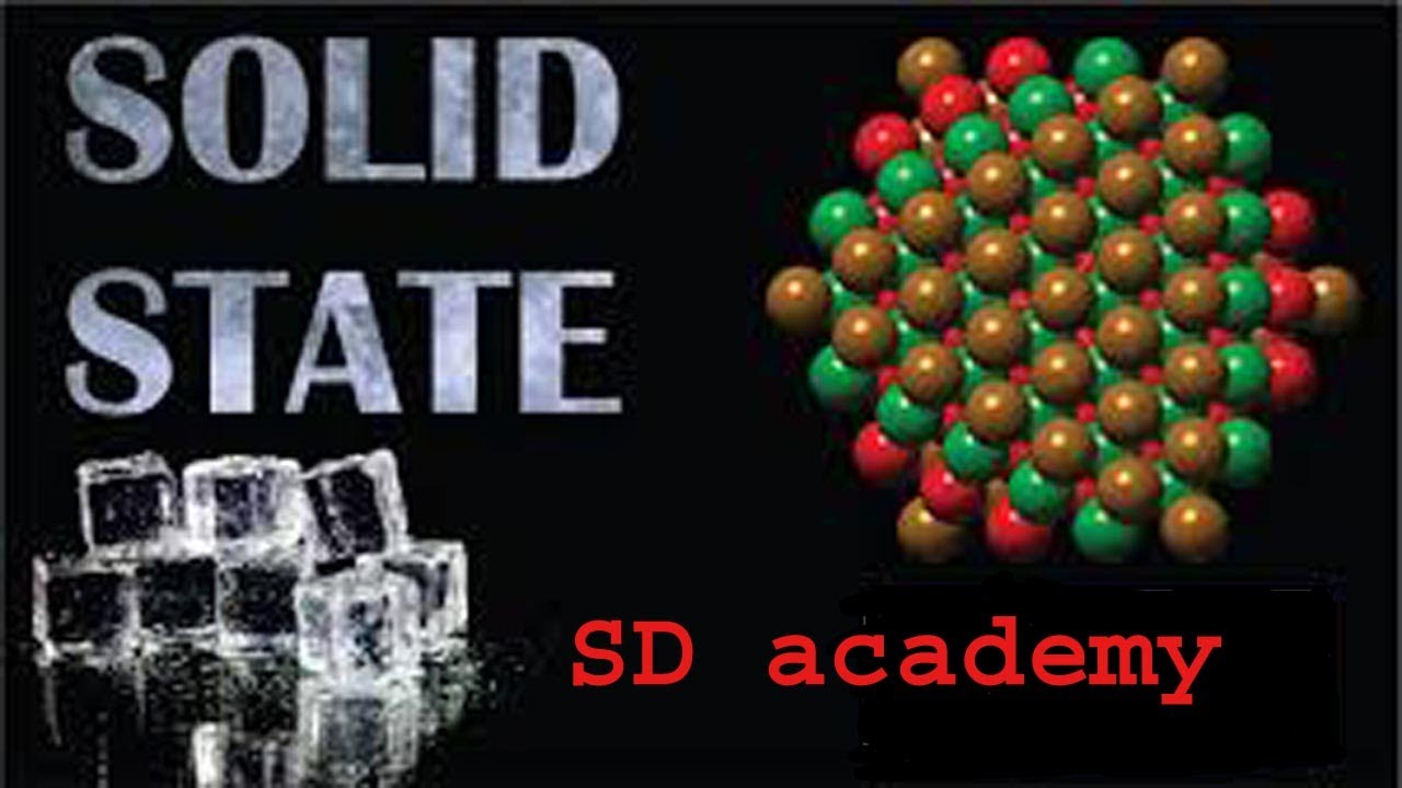 # NEET-physical chemistry/solid state/crystalline and Amorphous/SD ...