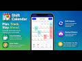 Shift Calendar demo video| #shiftcalendar