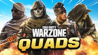 The Funniest Win in WARZONE Quads! (No Commentary)