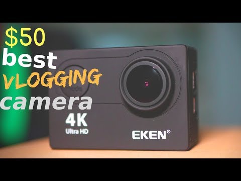 $50 Best Vlogging 4K Action Camera - Eken H9R