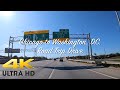 Chicago to Washington DC Road Trip Drive Time Lapse 4K 60 FPS