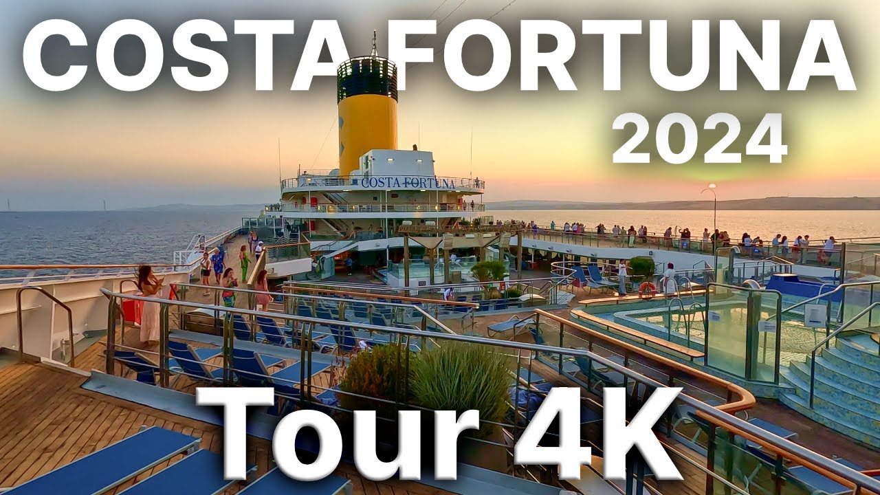 COSTA FORTUNA - Cruise ship Tour 4K - 2024 - The Future Ship of Margaritaville at Sea