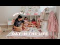 8 Month Baby Update, Toy Rotation, &amp; New Family Dining Set | Day In The Life Of A Mom Of Three