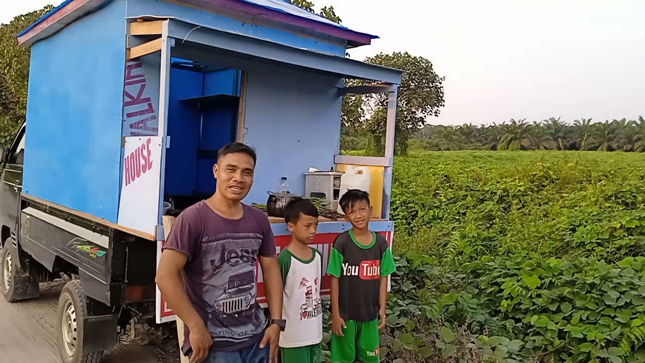 Camping hujan deras semalaman//Tidur di mobil Pick-Up yang nyaman  @bobetpetualang