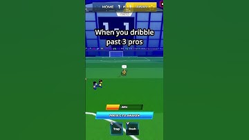 When you dribble past 3 pros in Blue Lock : Rivals | #bluelock #roblox #bluelockrivals