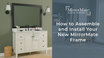 How to Install a MirrorMate® Frame | Easy DIY Bathroom Upgrade!