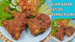 Inilah Resep Ayam Panggang Bumbu Rujak Dapur Jenk Minul. 