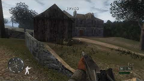 Call of Duty 2 Big Red One|Multiplayer Map Showcase|Town Square