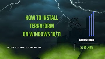 How to Install Terraform in Windows 10 or 11 #terraform #2023 #installation
