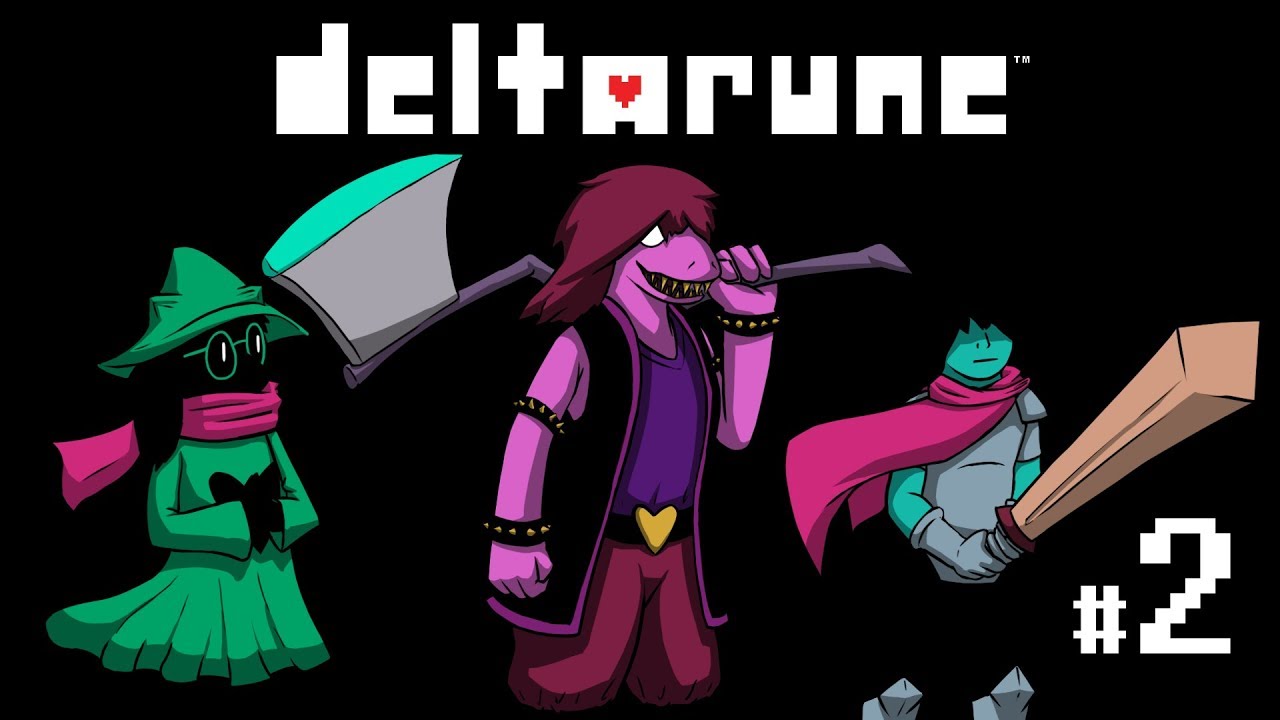 deltarune, delta rune, delta run lets play, lets play deltarune, susie, lan...
