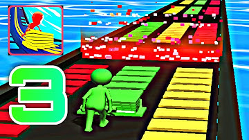 Stack Colors - Gameplay Walkthrough Part 3 levels 23 to 31 LILU (iOS & Android)