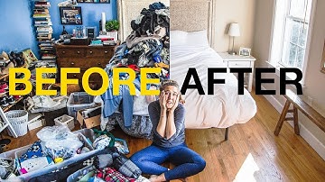 EXTREME KONMARI METHOD DECLUTTERING | Before & After