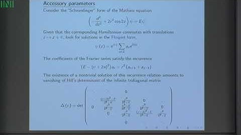 CATW02 | Prof. Oleg Lisovyi | Painlevé functions, accessory parameters and conformal blocks