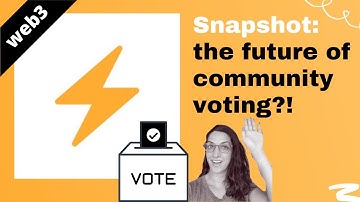 Future of Web3 community voting: Snapshot (wow!)