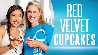 Red Velvet Cupcake Recipe ft. Shannan Penna & Blogilates