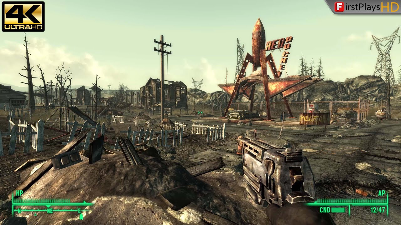 Fallout 3 (2008) - PC Gameplay 4k 2160p / Win 10 