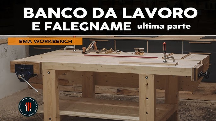 Come costruire un BANCO DA LAVORO/FALEGNAME fai da te pt.3