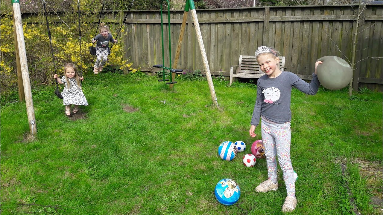 Sannevillefamilyâ¤en sjov leg i haven ð youtube Sjov i haven