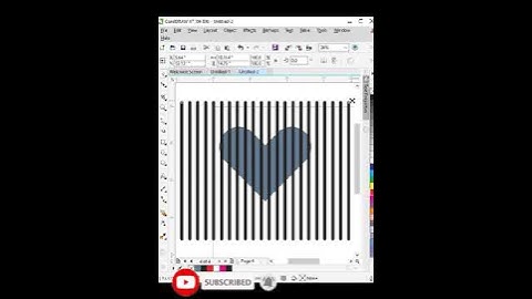 Heart Logo Design - Unlock Your Creative Potential with Coreldraw | Nabeel Graphics | #3dlogo #viral