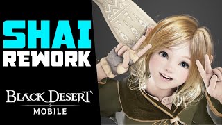 ? She Summons a BEAR +Heals the Group Shai Rework - Black Desert Mobile