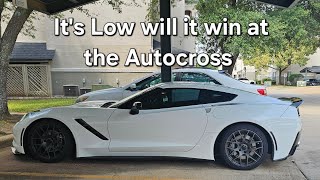 Autocross Ike Convention Center 8/17/25 C7 Stingray Vitour P1 tires bolt-ons, E85, 4.10 rear gears
