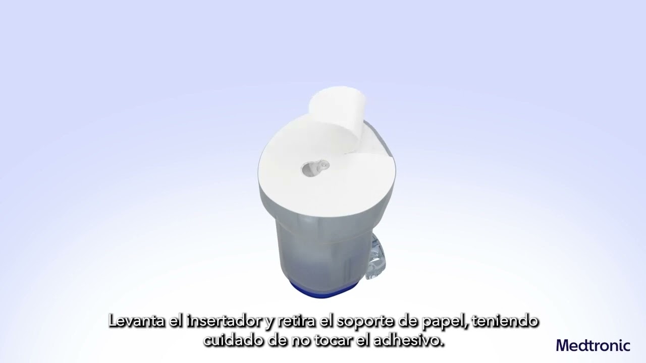 Cómo insertar el equipo de infusión MiniMed™ Extended™